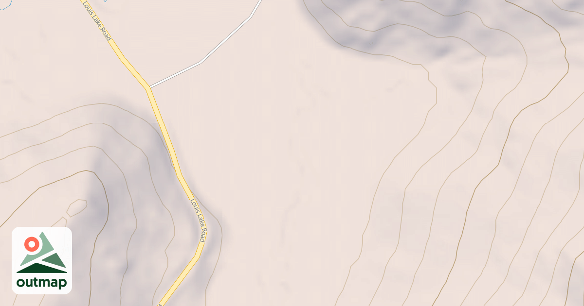 Map of LOUIS LAKE SUMMER HOMES