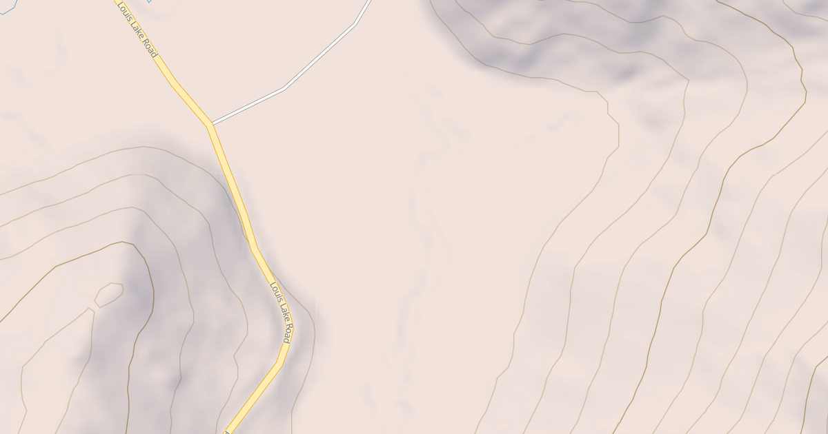 Map preview of LOUIS LAKE SUMMER HOMES