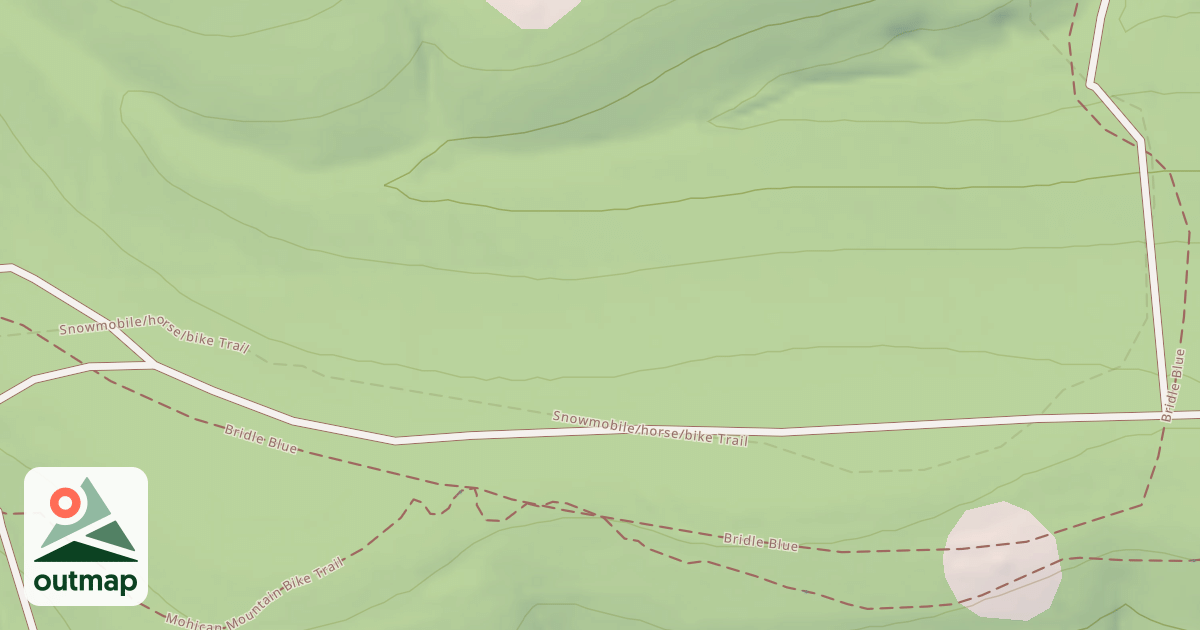 Map of Snowmobile Trail