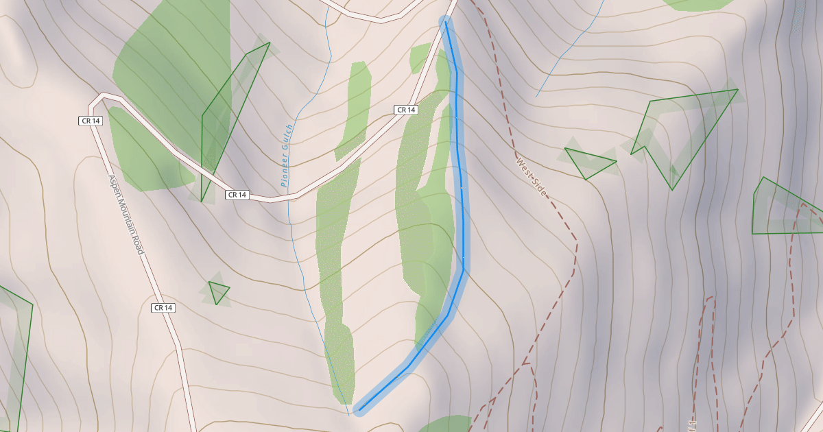 Map preview of Gene Reardon's Run