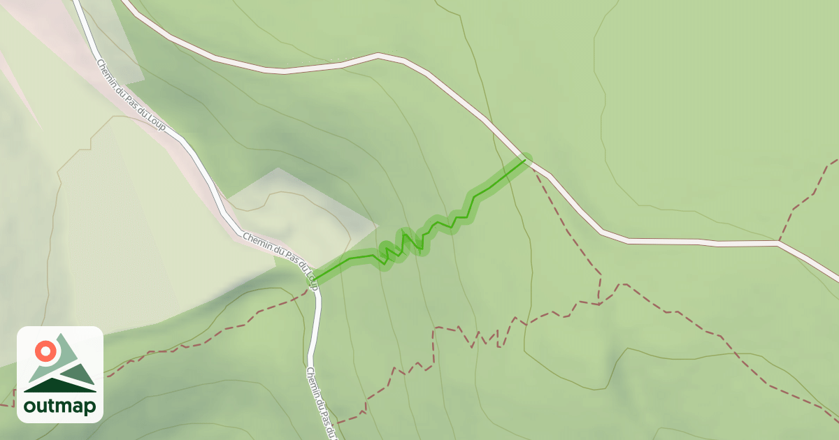 Map of Les épingles de la mairie