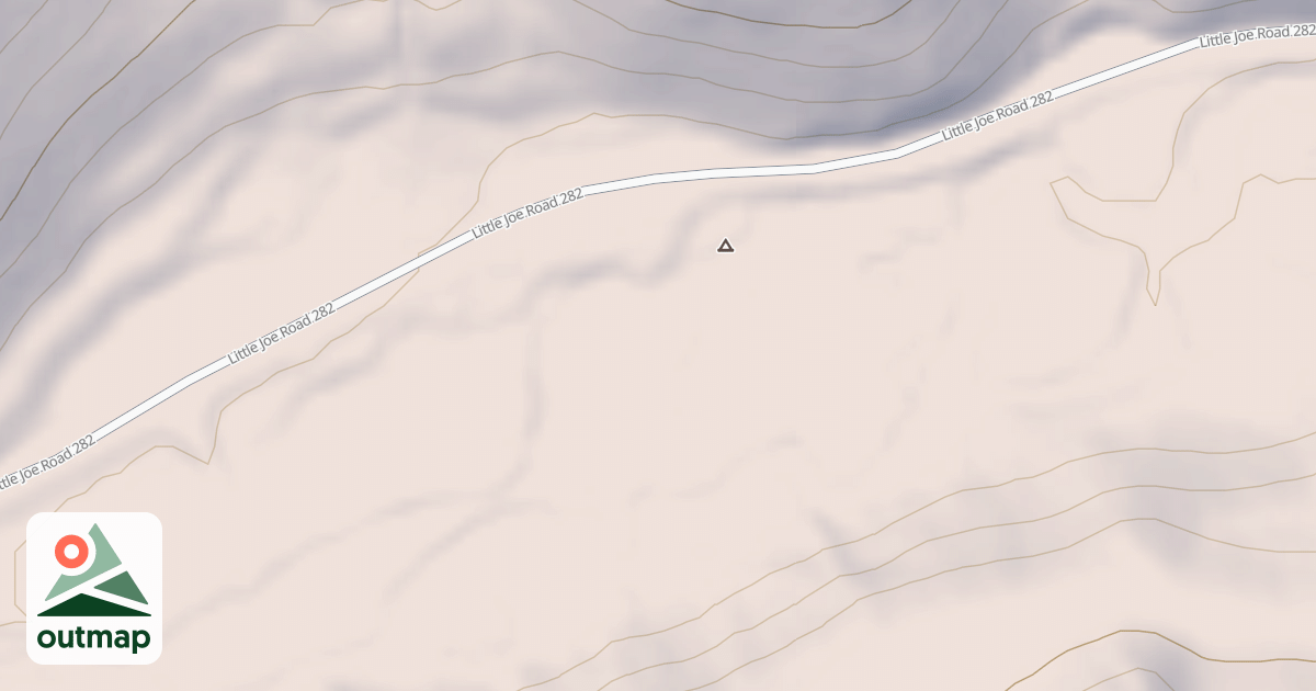Map of LITTLE JOE CAMPSITE