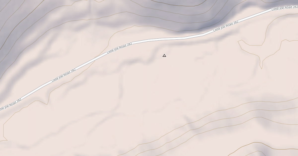 Map preview of LITTLE JOE CAMPSITE
