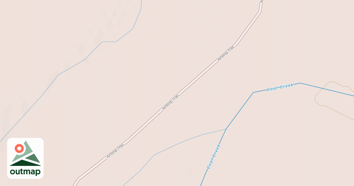 Map of Coal Creek Lower Trail