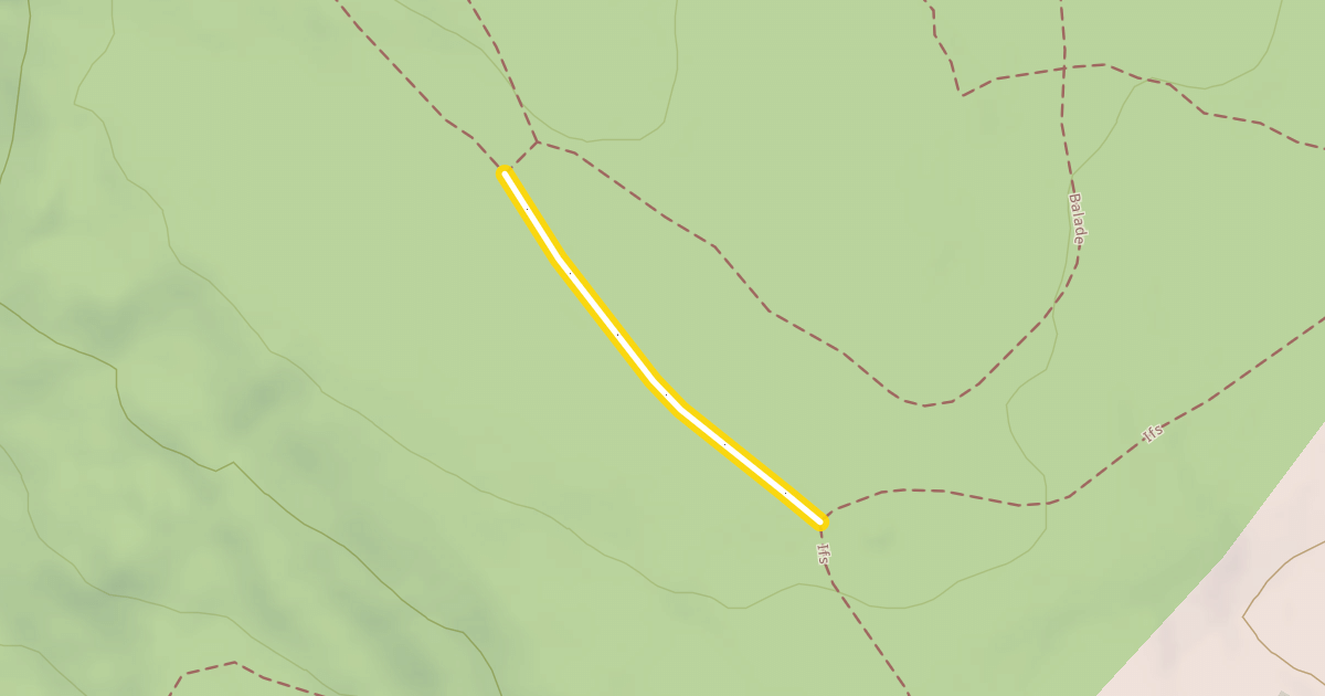 Map preview of Balade