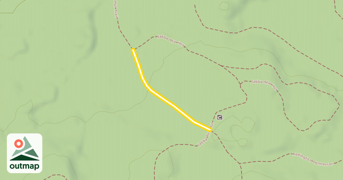 Map of Warming Hut Trail