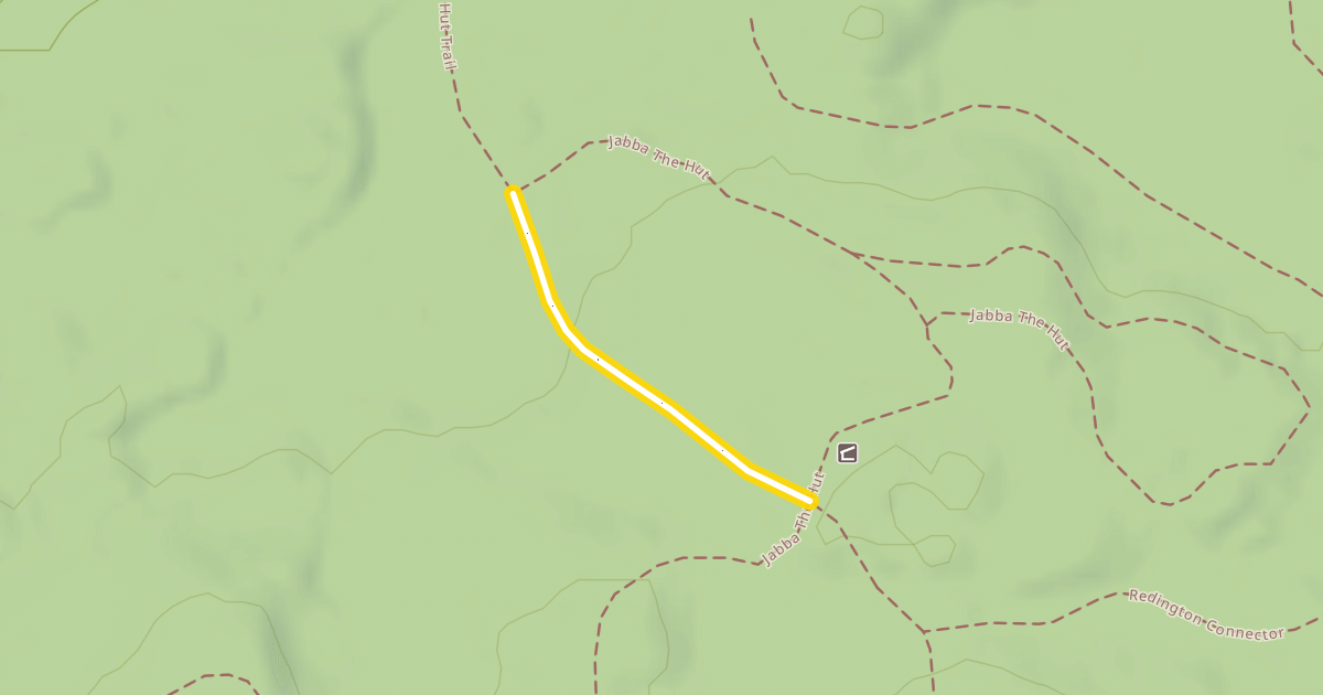 Map preview of Warming Hut Trail
