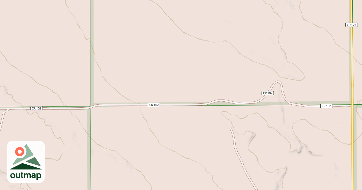 Map of ROAD 102