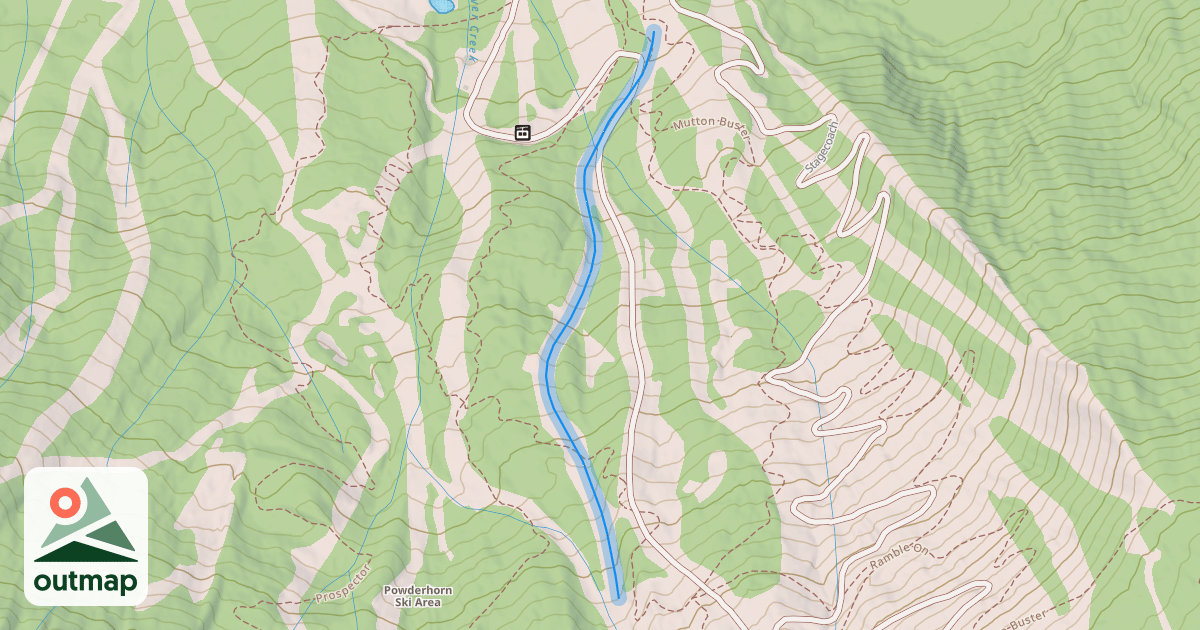 Map of Lower Maverick