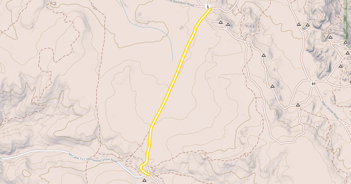 Map preview of Hartman Rocks Drive