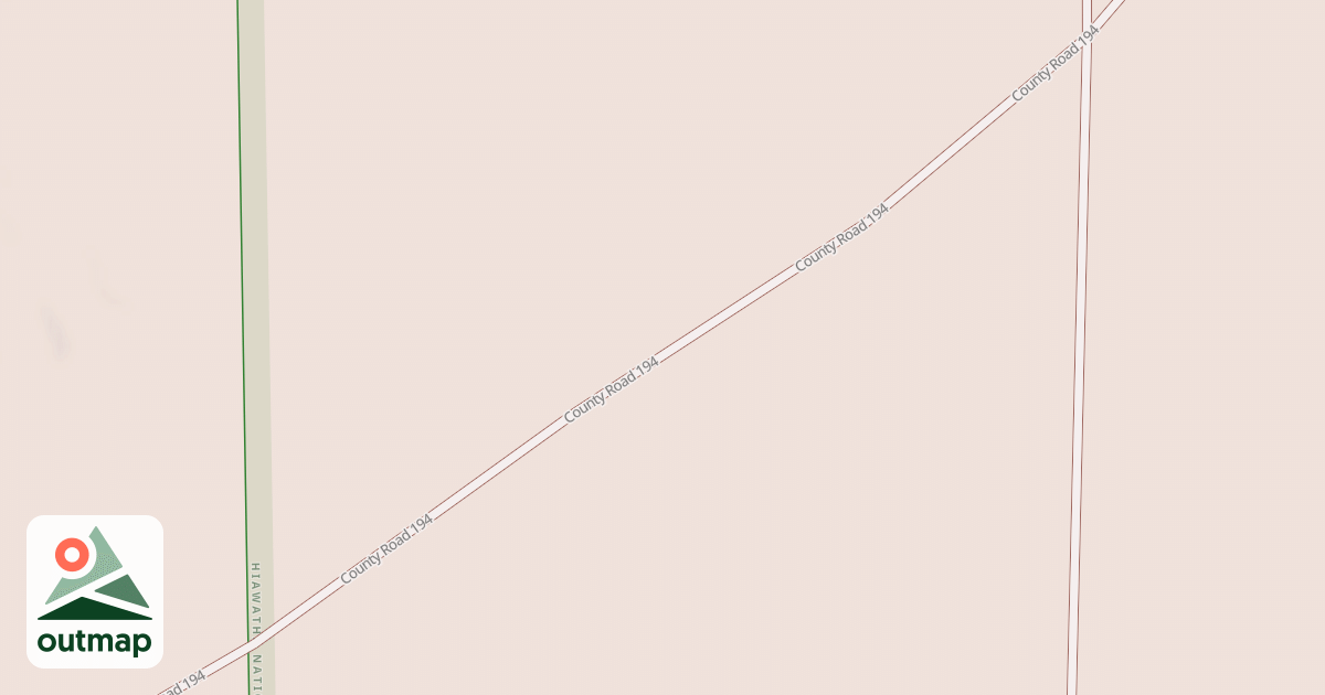 Map of RENO SPUR A