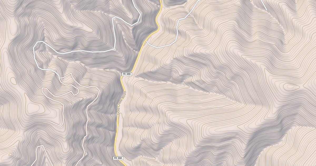 Map preview of Cold Face Ohv