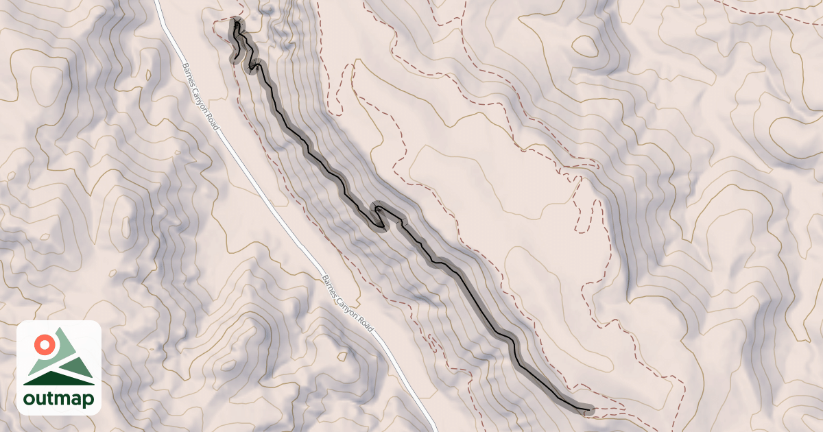 Map of Wake Up Call Trail