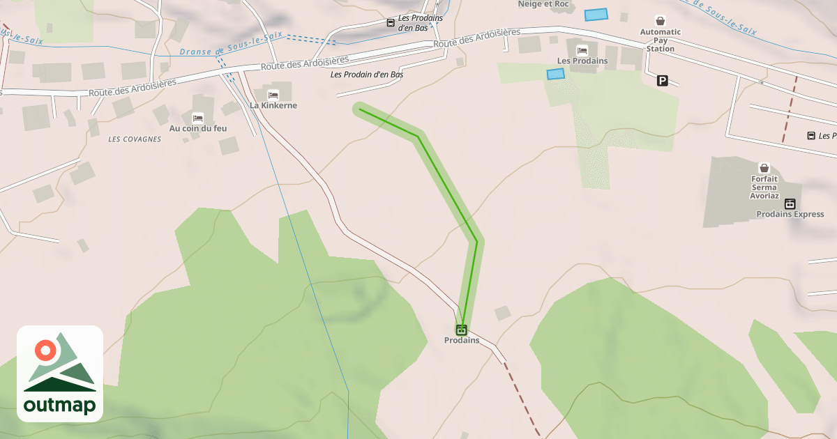 Map of Prodains