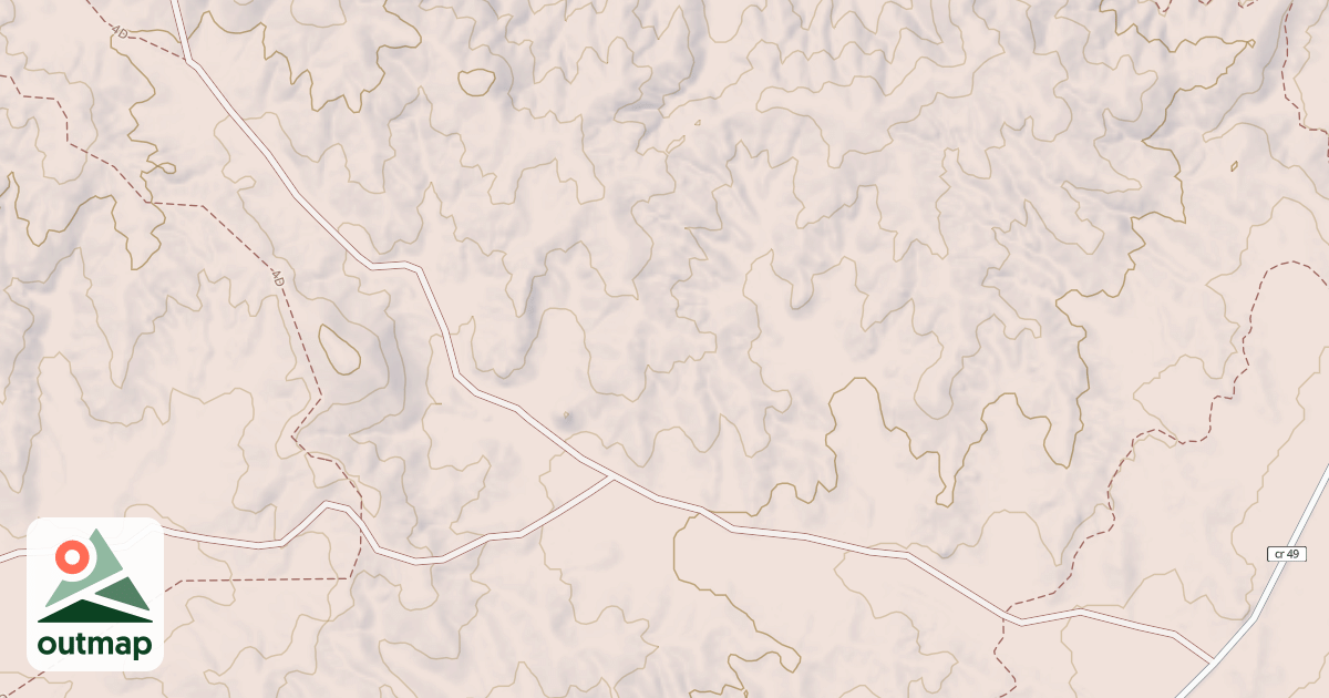 Map of USFS National Forest System Roads {48DC1CF0-2865-432E-9502-6BC252C18B8A}