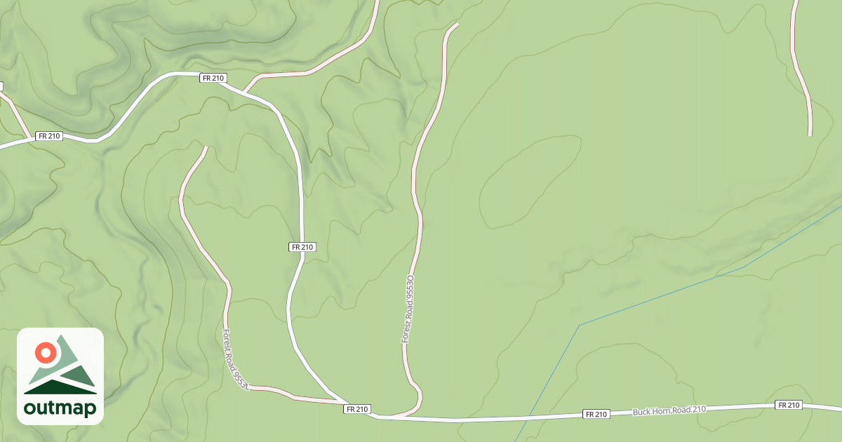 Map of USFS National Forest System Roads {55283D79-647E-4853-9623-544B255716EF}