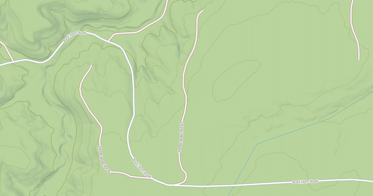Map preview of USFS National Forest System Roads {55283D79-647E-4853-9623-544B255716EF}