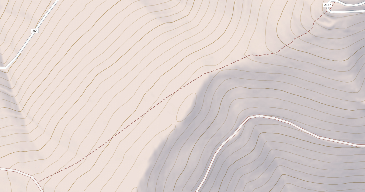 Map preview of LOOKOUT SPUR