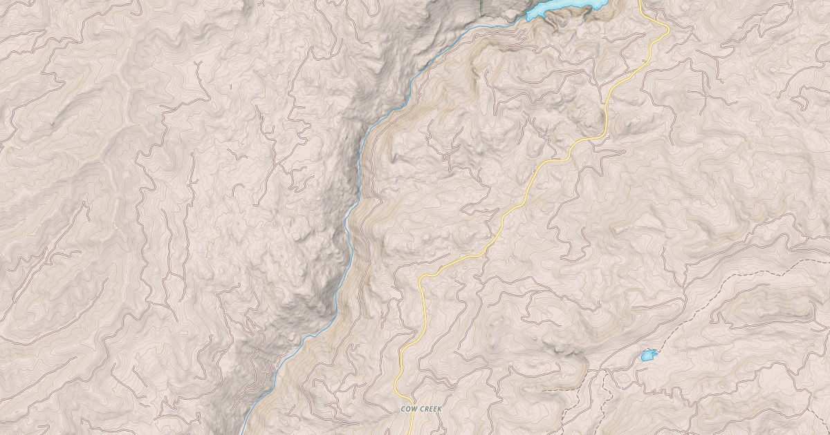 Map preview of DONNELL RES ROAD