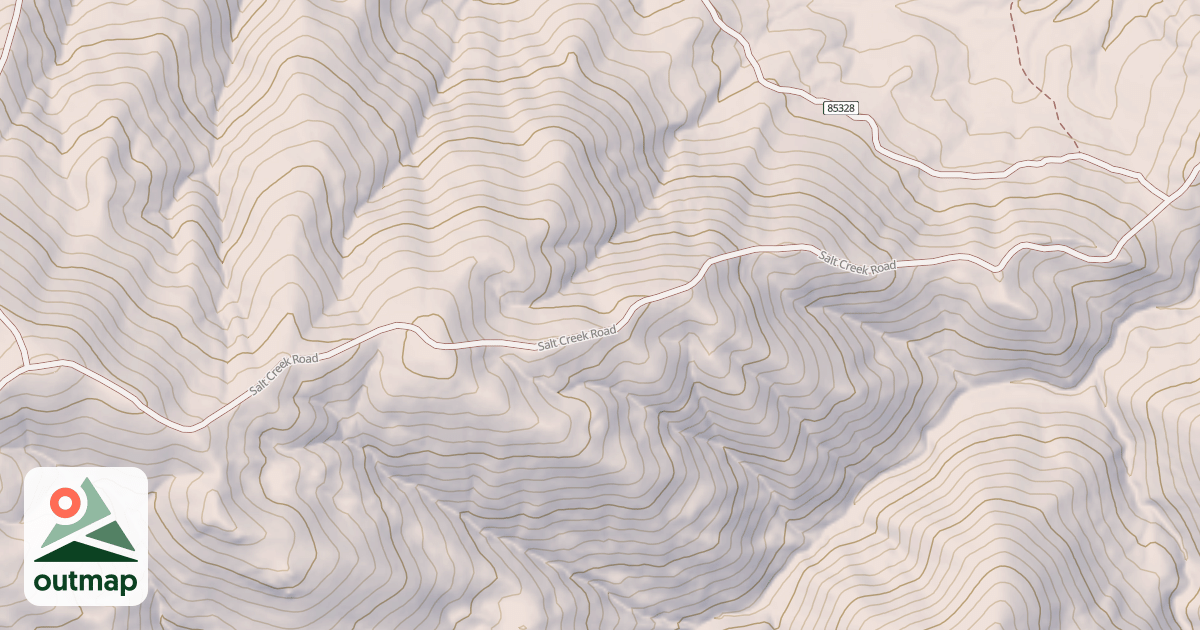 Map of SALT CREEK
