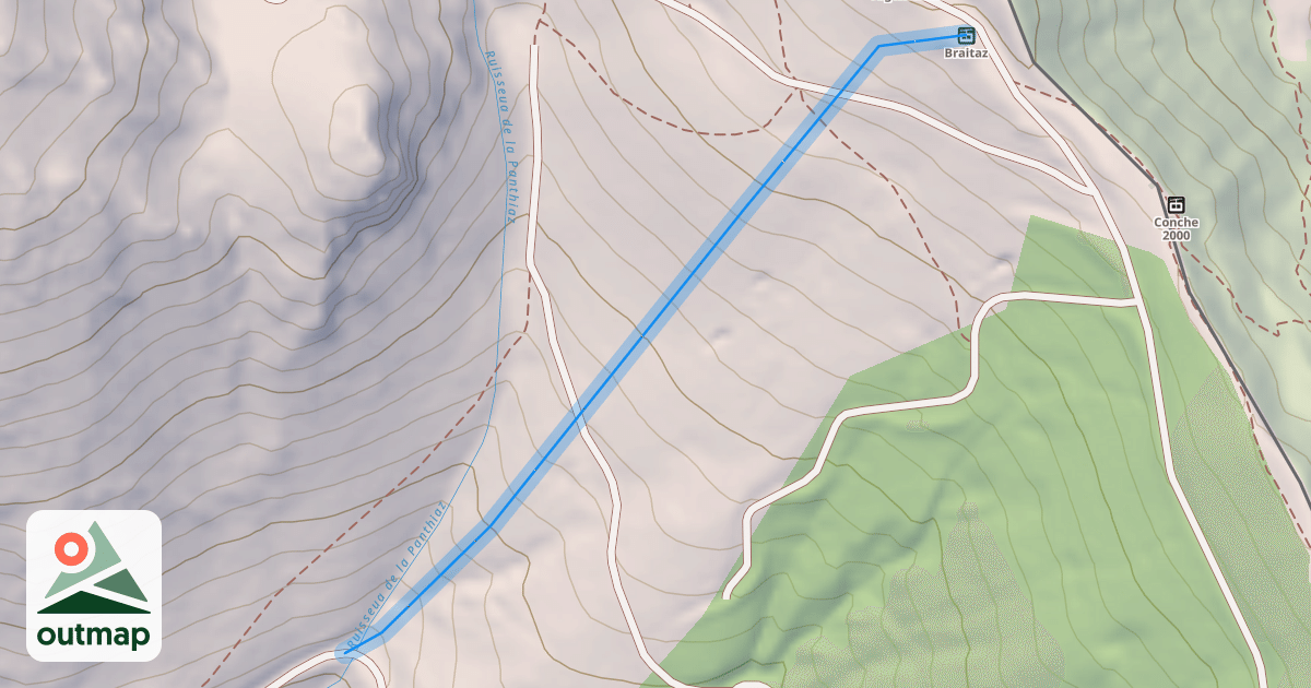 Map of Blanchot