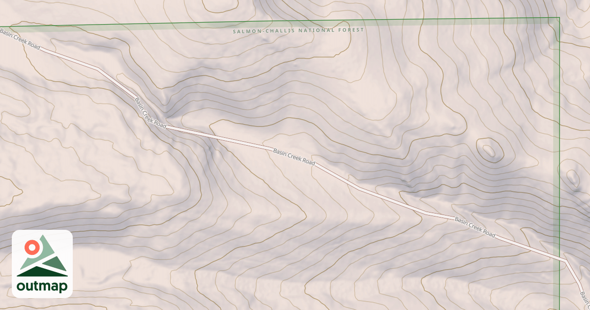 Map of BASIN CR