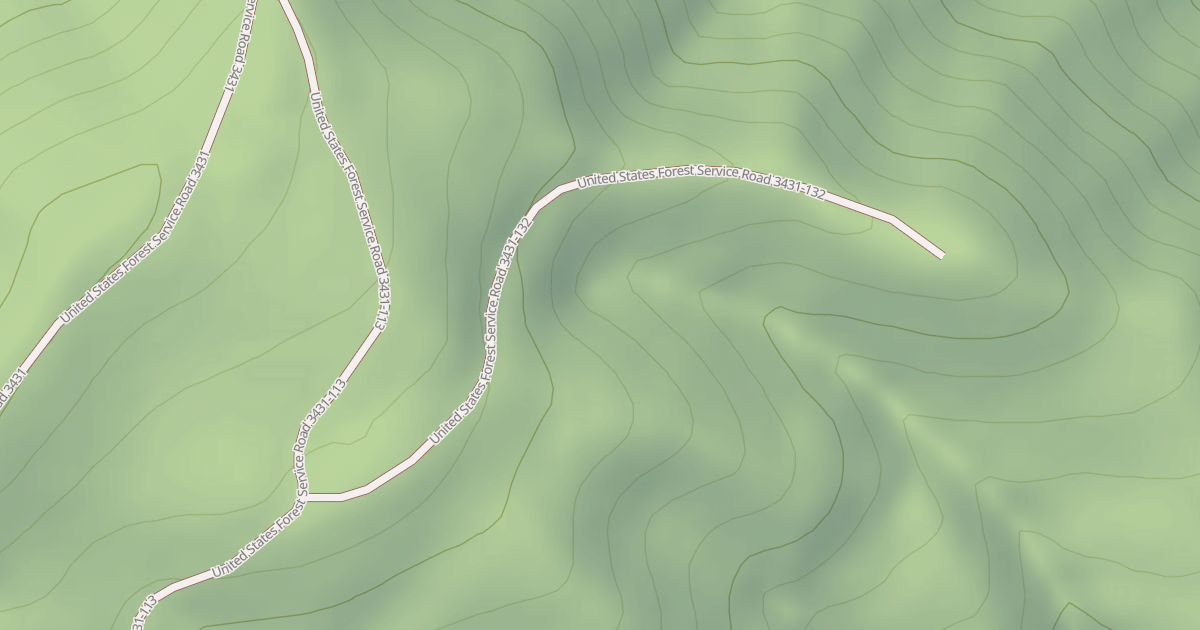 Map preview of USFS National Forest System Roads {2B4BF923-EC71-4081-8784-C07A7CC0895A}