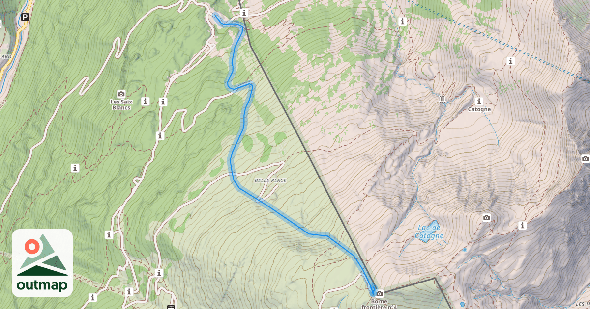 Map of Belle Place