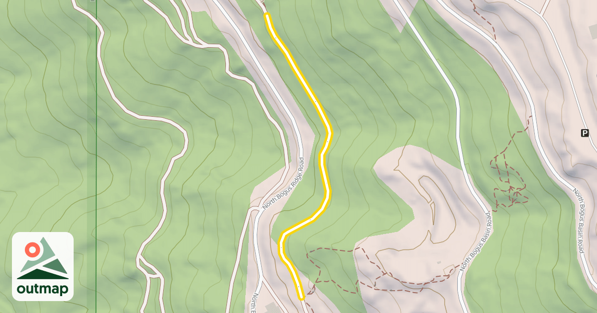 Map of #98 Around the Mountain