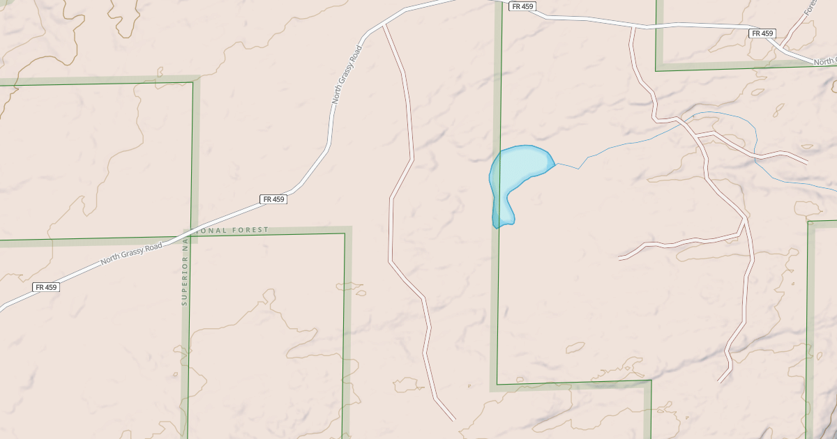Map preview of GRASSY CREEK SPUR D
