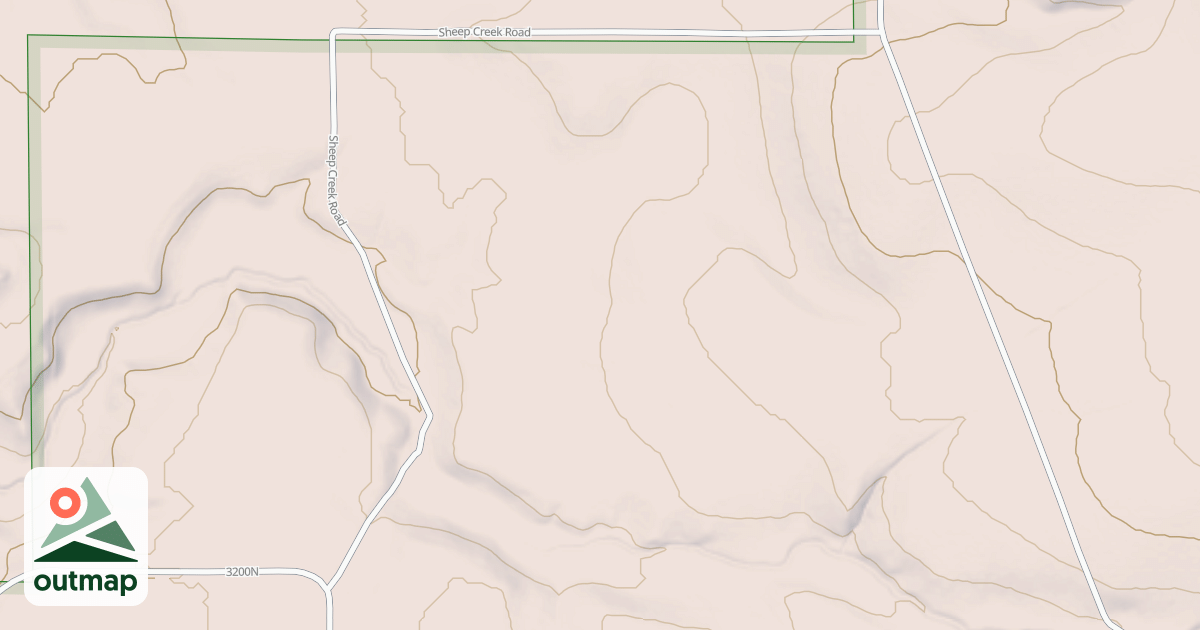 Map of WEST HAWS