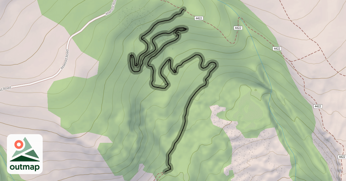 Map of Shoestring Trail