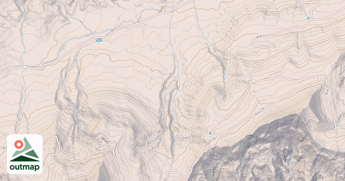 Map of BLM National GTLF Public Motorized Roads 3f2a3ed3-98c2-4eb4-aa05-ec1873839c70