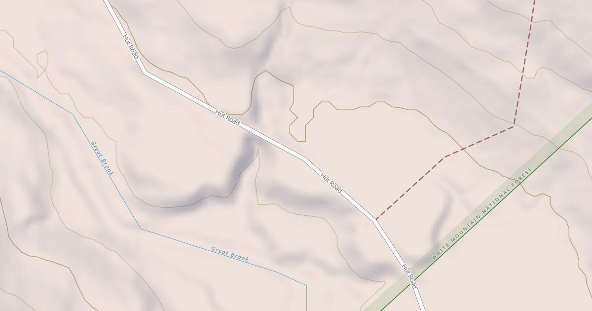 Map preview of Great Brook Trail