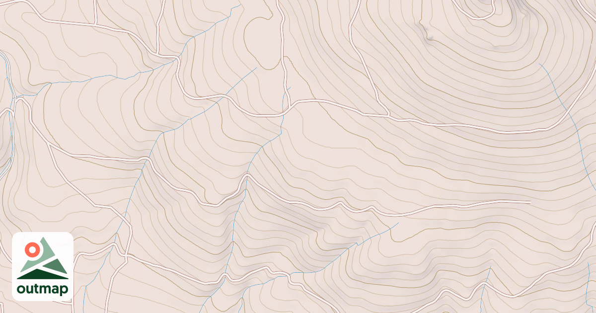 Map of E ASPEN FLAT