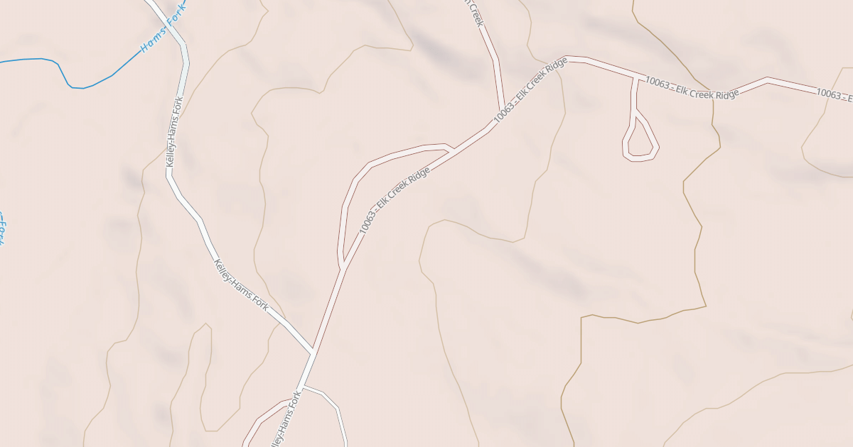 Map preview of ELK CREEK RIDGE