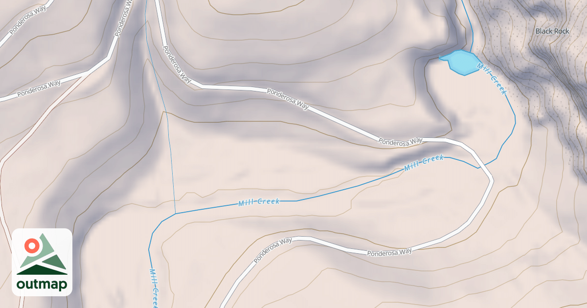 Map of BLACK ROCK CG