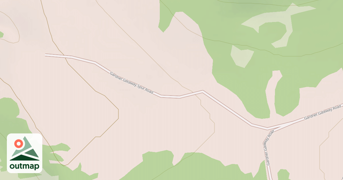 Map of GARDNER GETAWAY SPUR