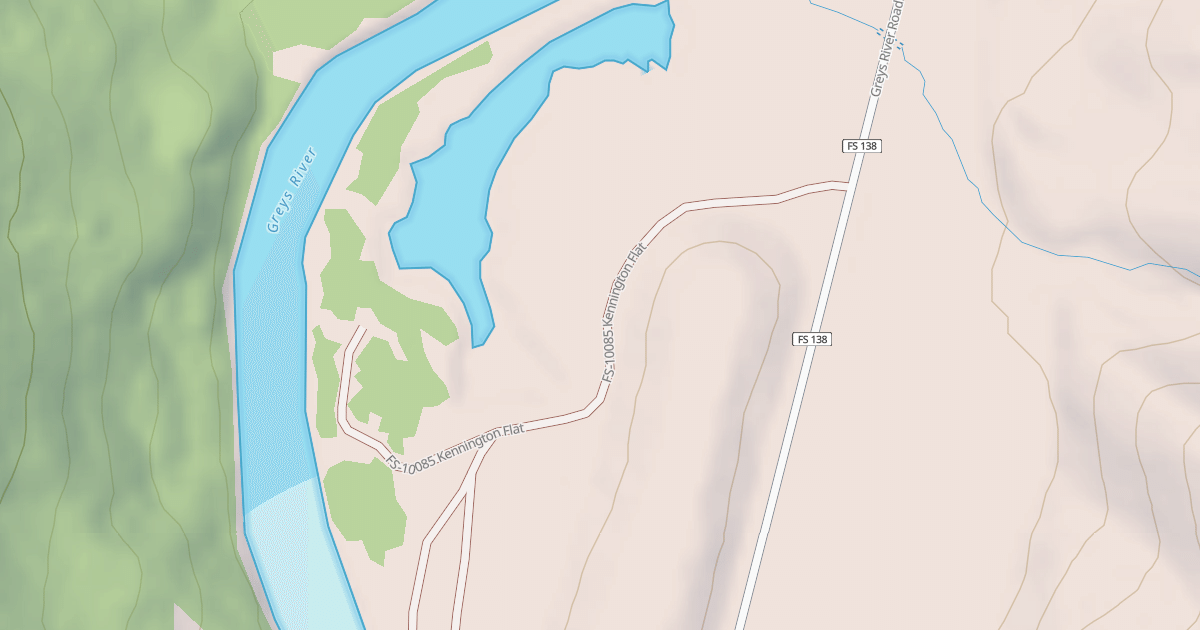 Map preview of KENNINGTON FLAT