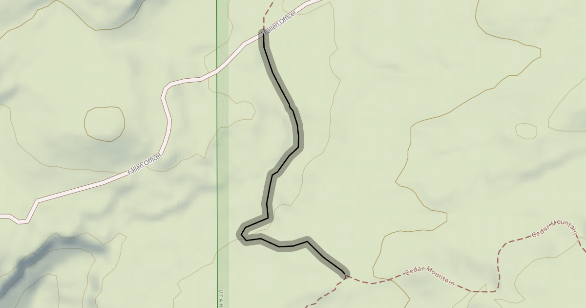 Map preview of Sovereign Trail (Upper)