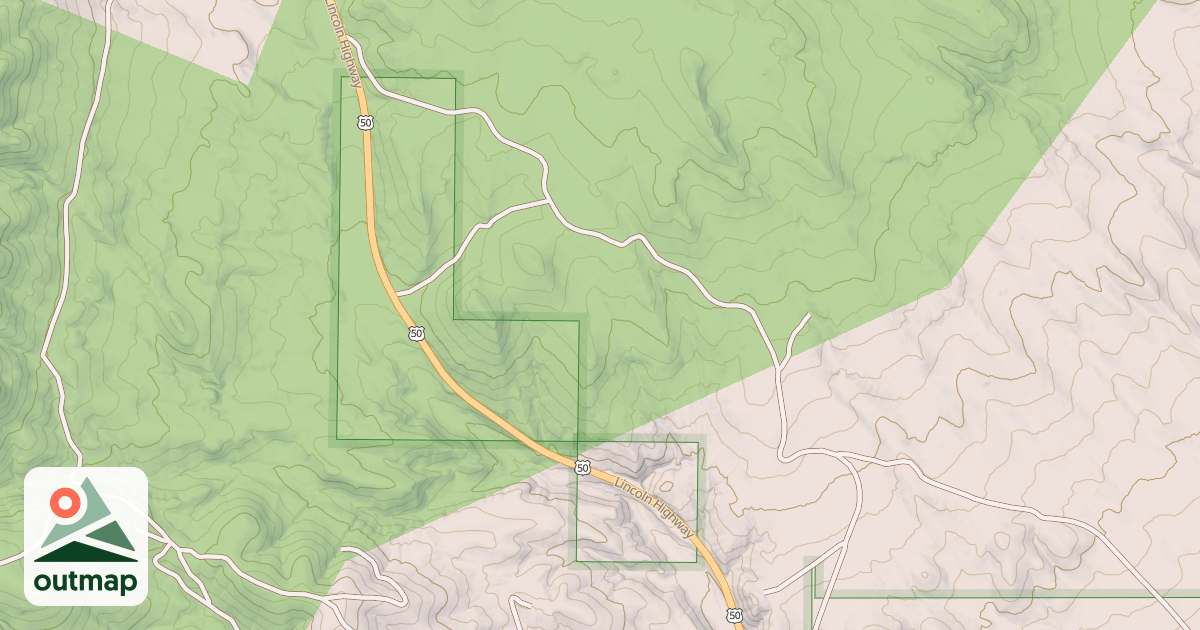 Map of BLACKBIRD RANCH LOOP