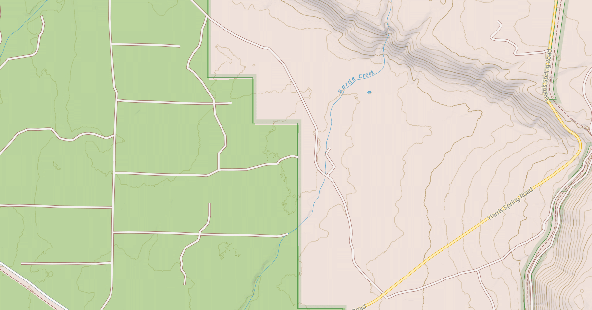 Map preview of BEAR WALLOW
