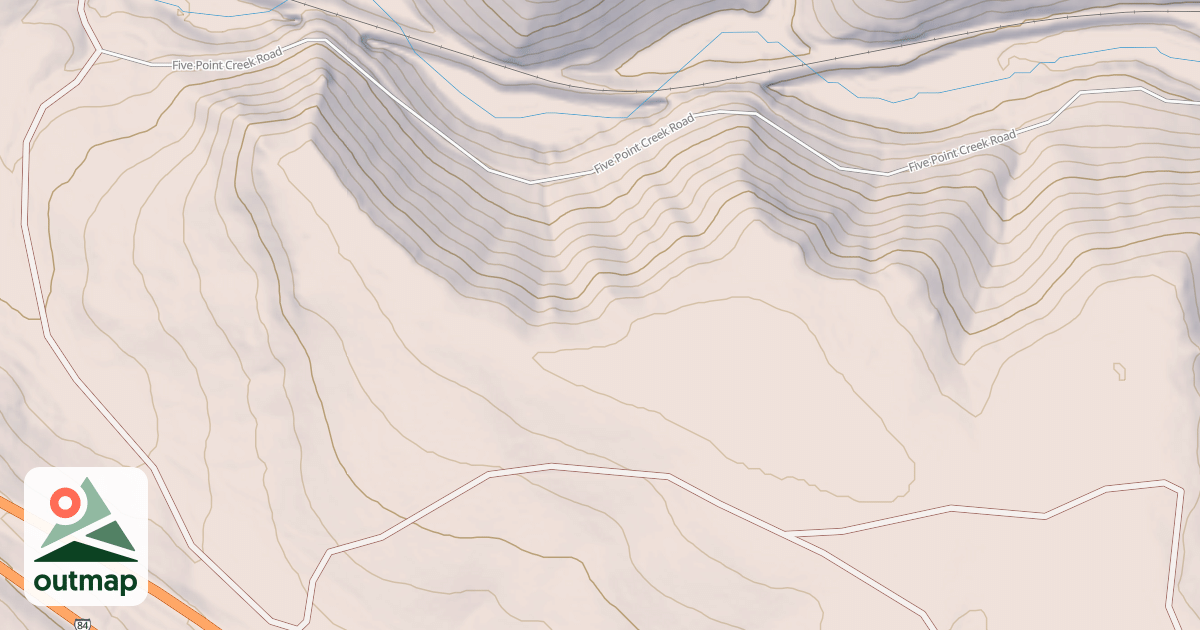 Map of USFS National Forest System Roads {9CC3CED0-45A4-4D28-8365-D515A2A719F1}