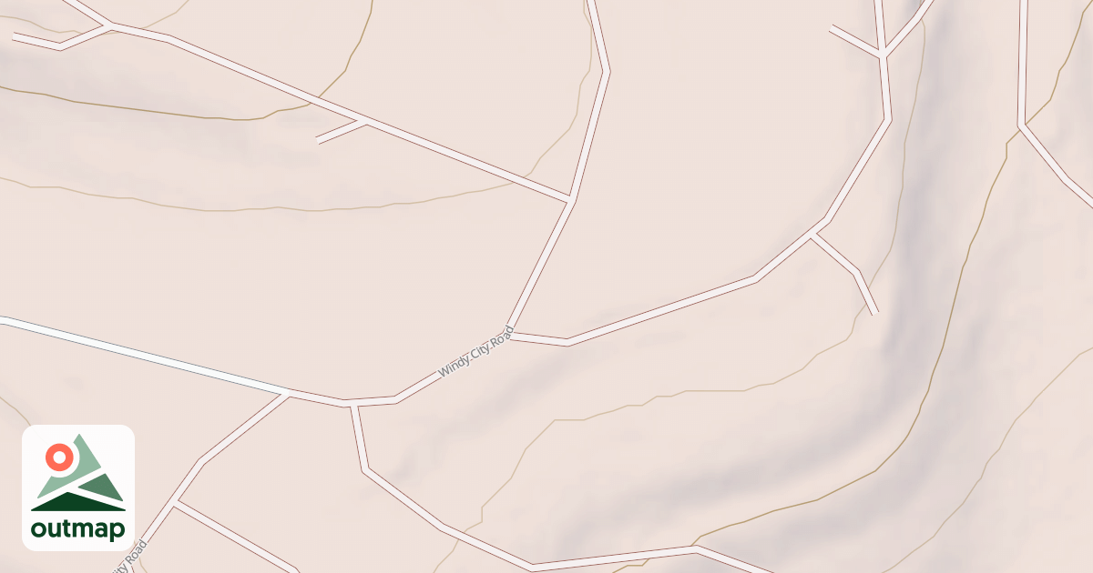 Map of Allegheny Snowmobile Loop