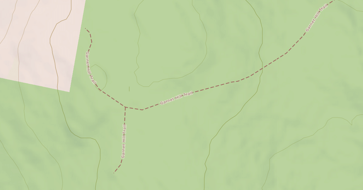 Map preview of Garnett Hill Trail