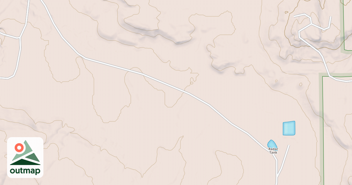 Map of WHITEWATER CANYON