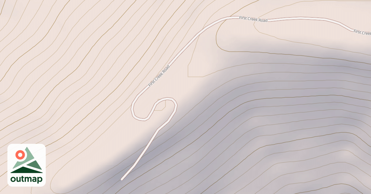 Map of FIRST CREEK