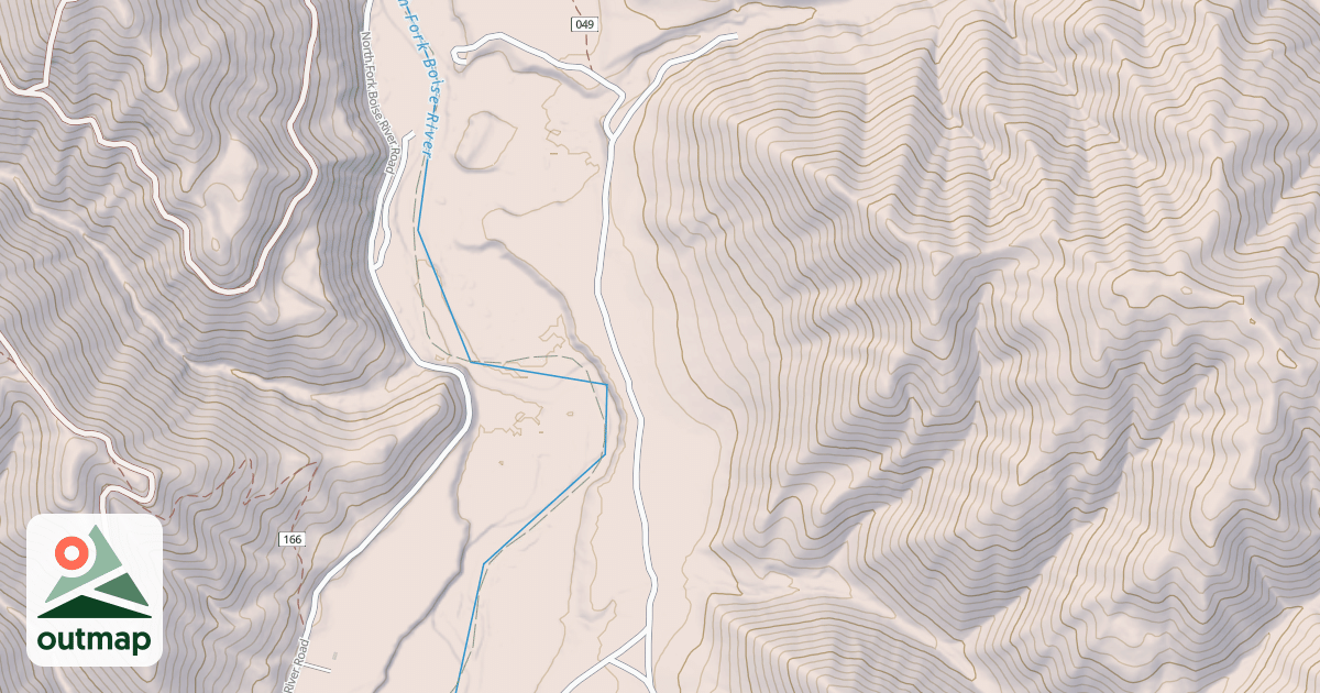 Map of BEAVER CREEK