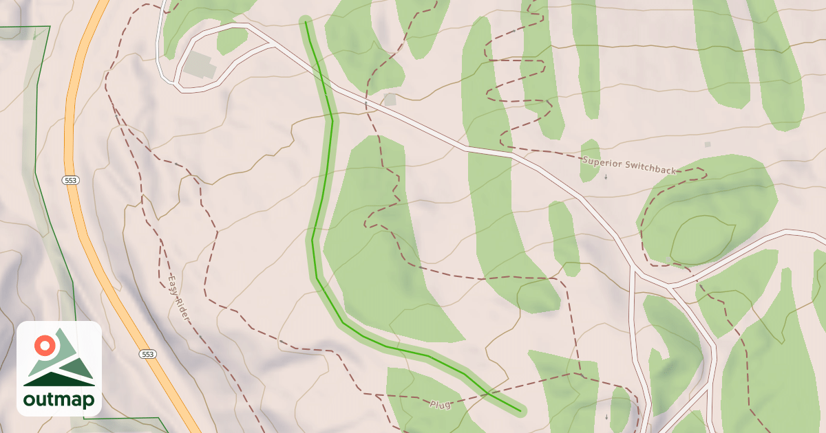 Map of Ridge