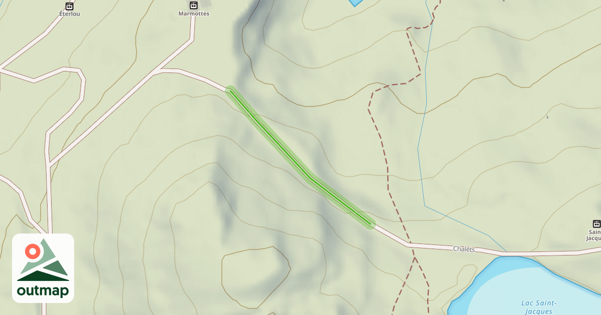 Map of Chalets